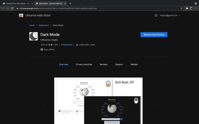How to Use Google Docs in Dark Mode - 21