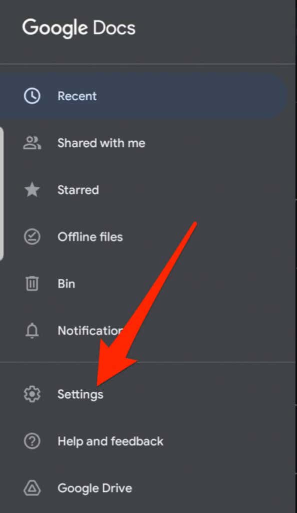 Enable Dark Mode in Google Docs on Android Devices image 2