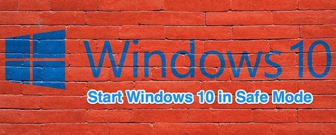 1 start windows 10 safe mode featured