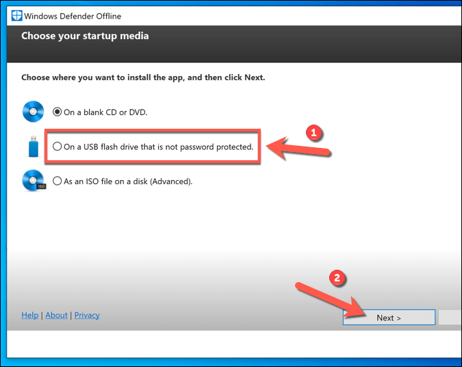 How to Perform an Offline Virus Scan to Fix an Infected PC - 90