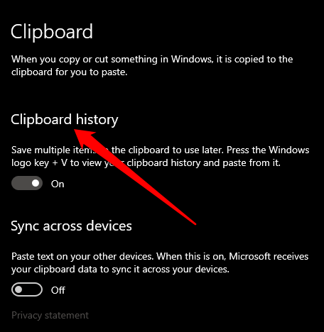 How to View and Clear Clipboard History in Windows 10 - 85