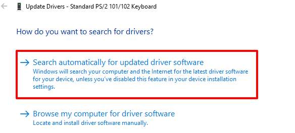 11 update keyboard driver windows 10 01