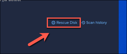 17 Create Avast Rescue Disk Option