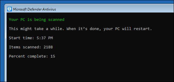 How to Perform an Offline Virus Scan to Fix an Infected PC - 61