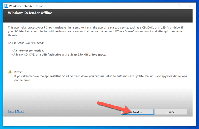 How to Perform an Offline Virus Scan to Fix an Infected PC - 43