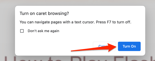 What is Caret Browsing and How to Use It - 31