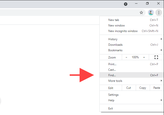 how to search a page control how to search a page control