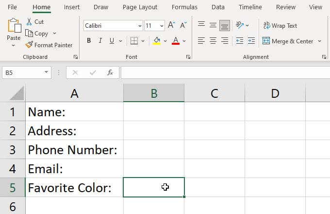 create a drop down list in excel