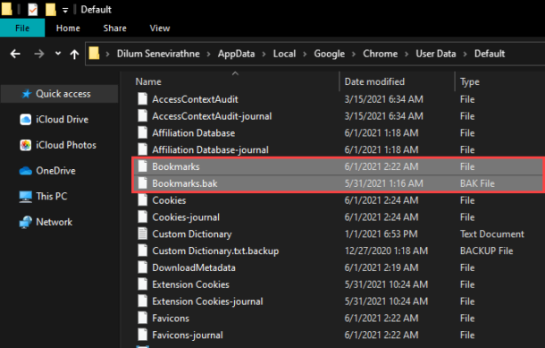How to Export and Import Chrome Bookmarks