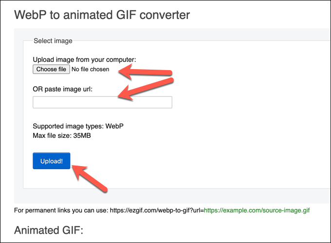 How To Convert Webp To Gif On Windows Or Mac