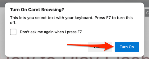 What is Caret Browsing and How to Use It - 20