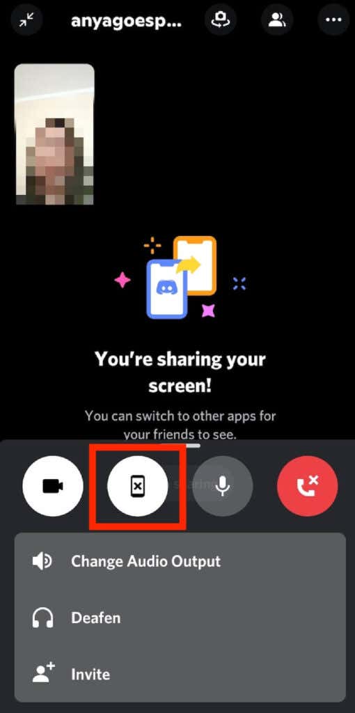 How to Share Your Screen on Discord from Mobile image 4