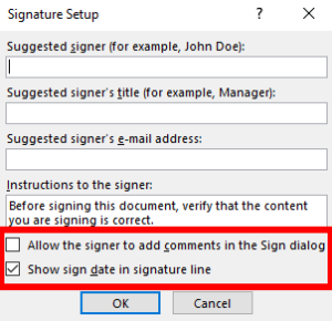 How to Insert a Signature in a Microsoft Word Document
