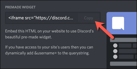 How to Add a Discord Widget to Your Website - 44