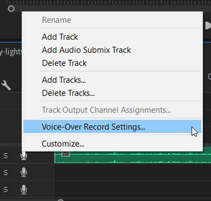 How to Add Voiceover to Video in Adobe Premiere - 64