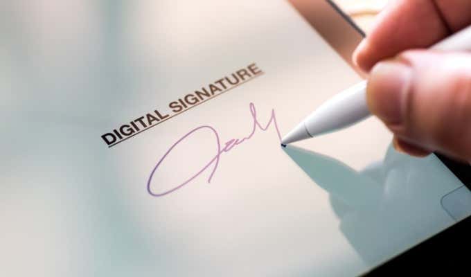 how to create an electronic signature in word on a mac