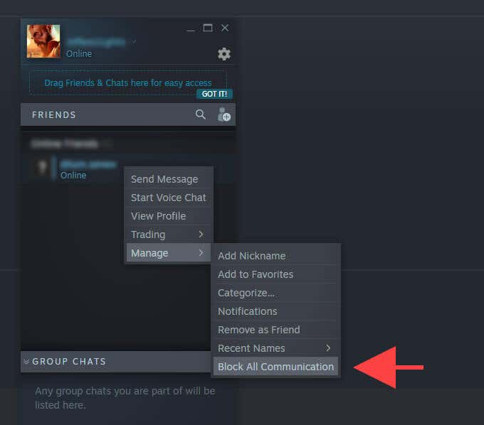 Steam support chat