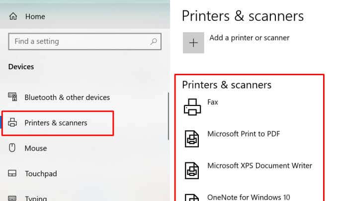 how to take printer offline