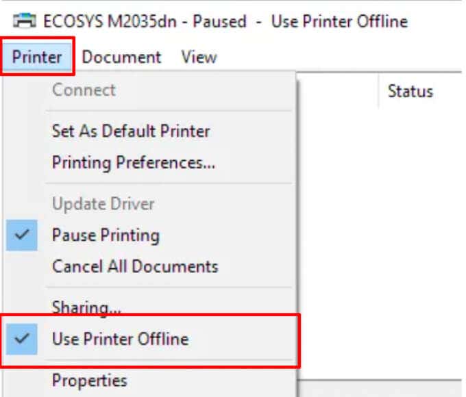 How to Get Printer Online If It's Showing Offline