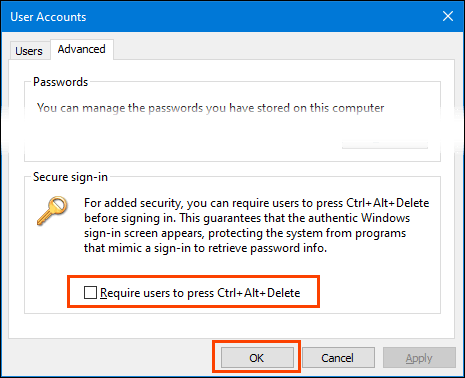 How to Configure Auto-Login for Windows 10 Domain or Workgroup PC image 10