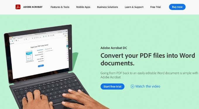 How to Convert PDF to Word on Mac image - 16-best-ways-to-convert-a-pdf-file-to-word-format-start-free-trial
