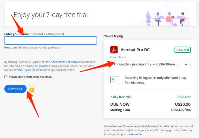 How to Convert PDF to Word on Mac image 3 - 18-best-ways-to-convert-a-pdf-file-to-word-format-email-choose-plan-continue-2