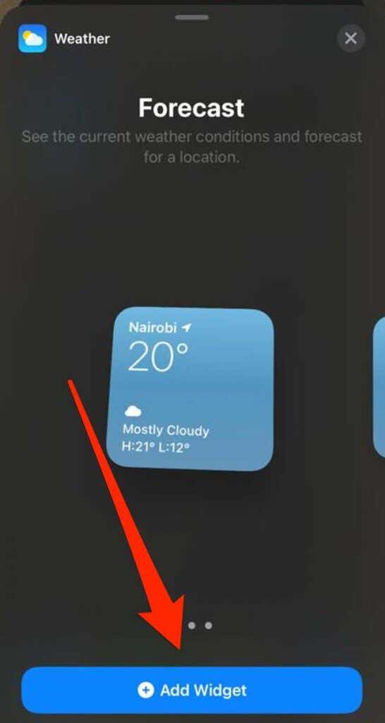 How to Add Widgets on iPhone image 13