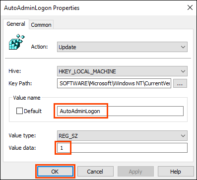 How to Configure Auto-Login for Windows 10 Domain or Workgroup PC image 24