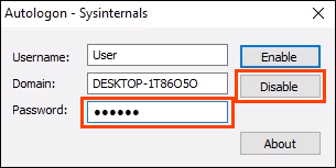 6 autologin windows sysinternals autologon 4b