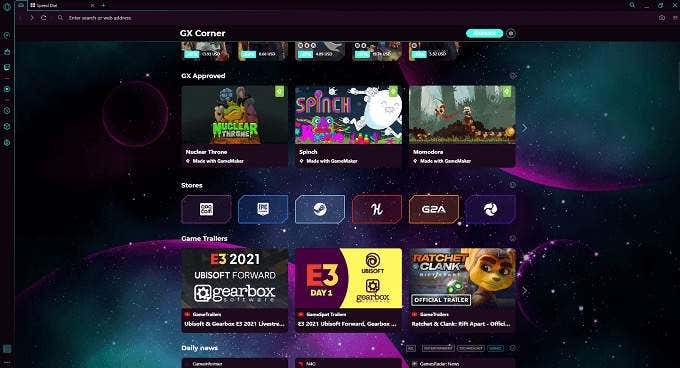 Opera GX: Hands On With Opera's Slick, Speedy New Gaming Web Browser