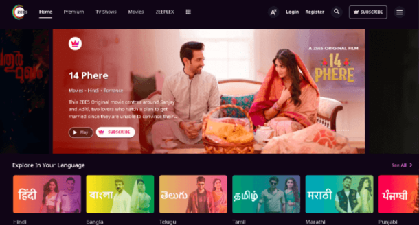 Los 7 mejores sitios para ver películas de Bollywood en línea 