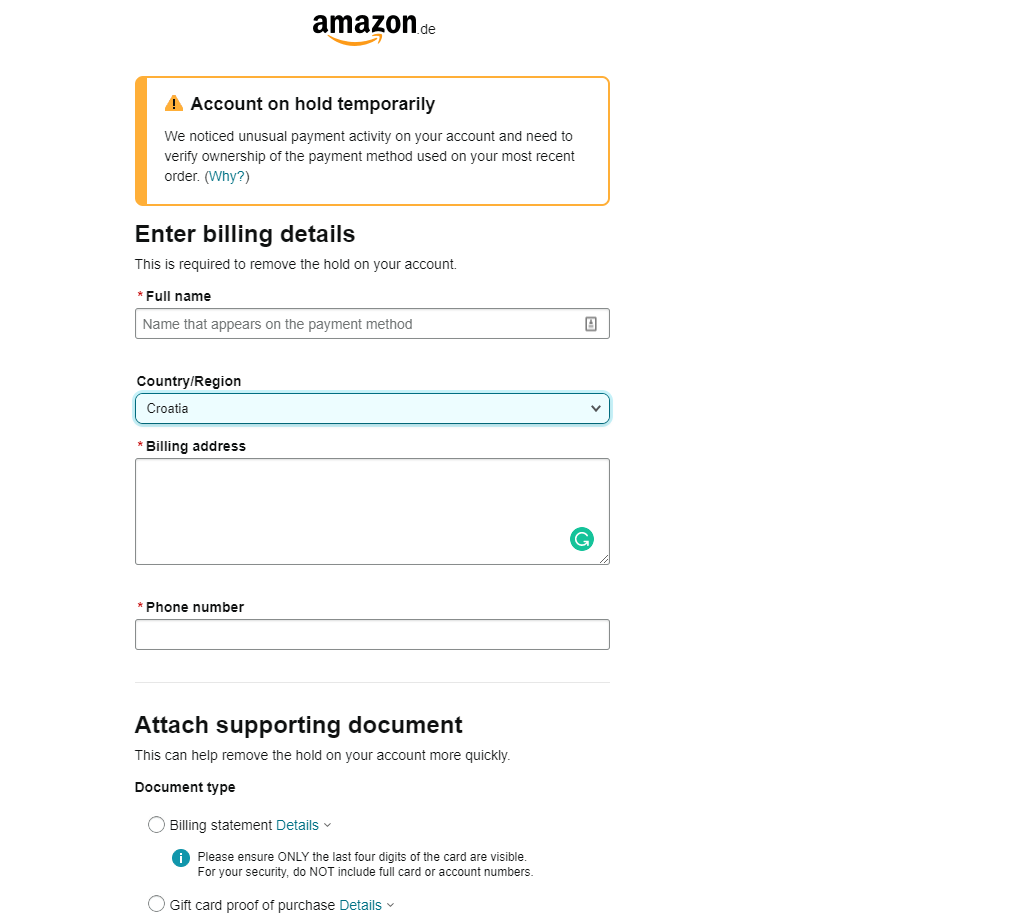 Amazon uk customer service online chat