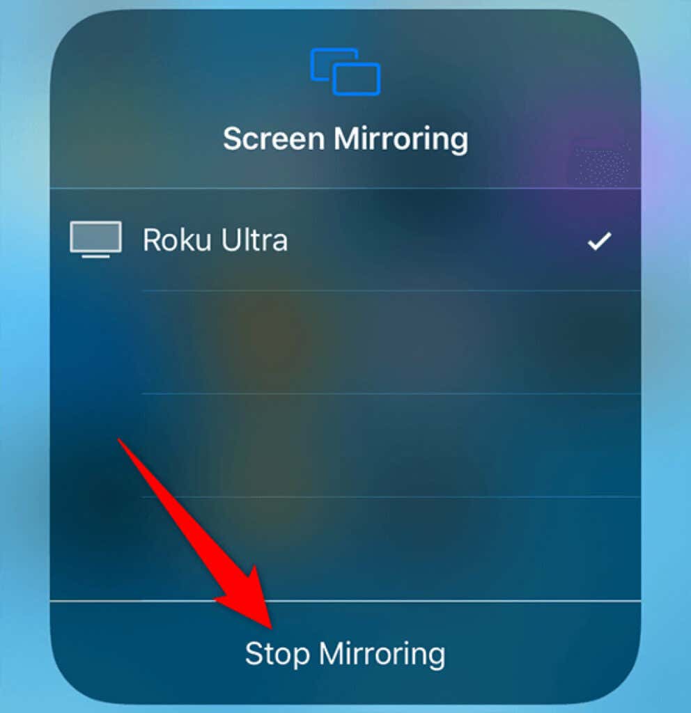 Mirror an Apple Device’s Screen to Roku image 4