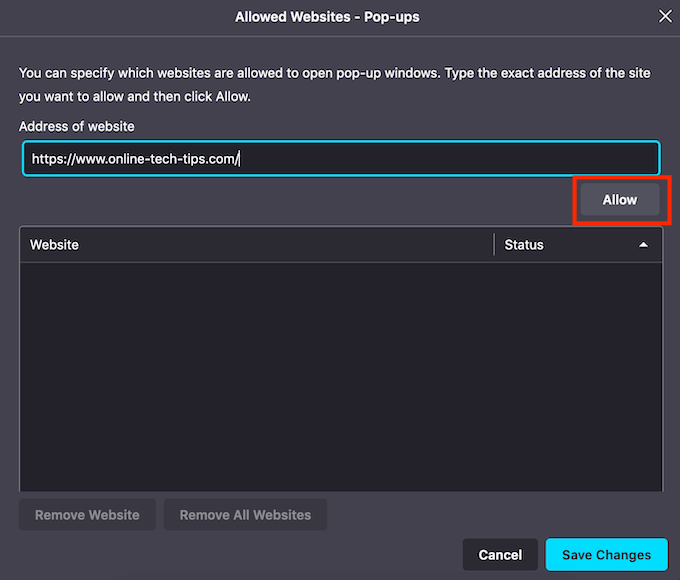 allow pop ups on firefox for mac allow pop ups on firefox for mac