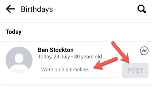 How to Find Birthdays on Facebook - 95