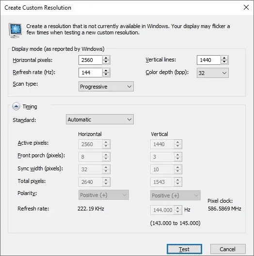 How to Overclock Your Monitor to Get a Higher Refresh Rate for Gaming - 15