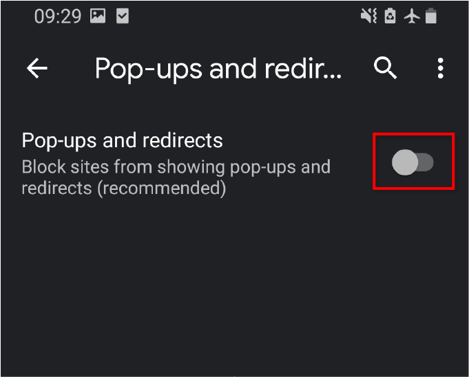 Turn Off Pop-ups in Chrome image 4
