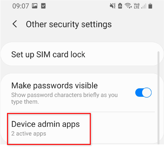 Delete Suspicious Apps in Android image 3
