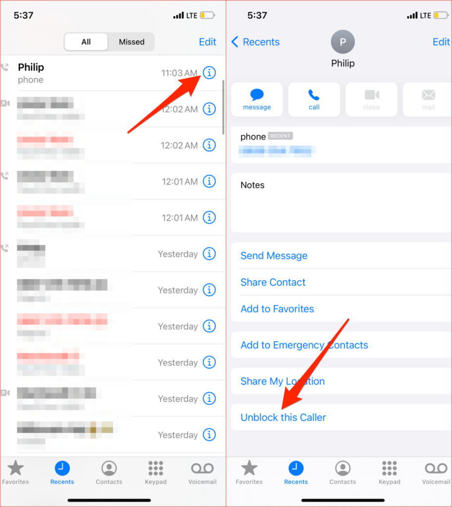 How to Unblock a Number on iPhone and Android image 2