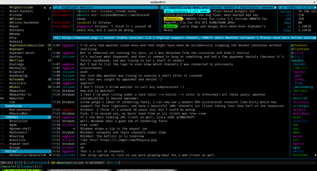 3-weechat - Online Tech Tips IRC Clients for Windows image 2
