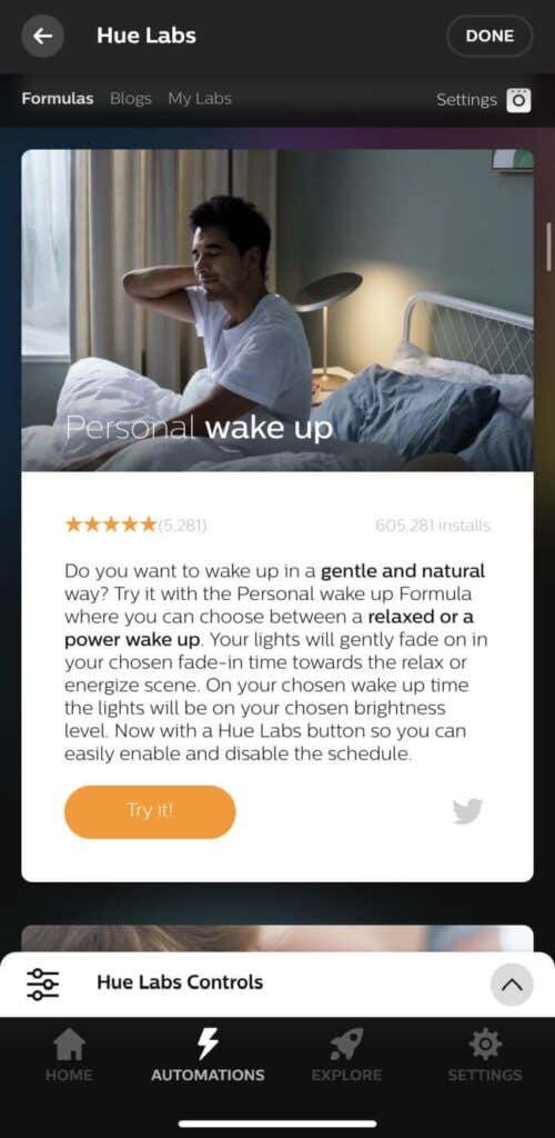 Using Philips Hue Bulbs for Light Therapy image 5