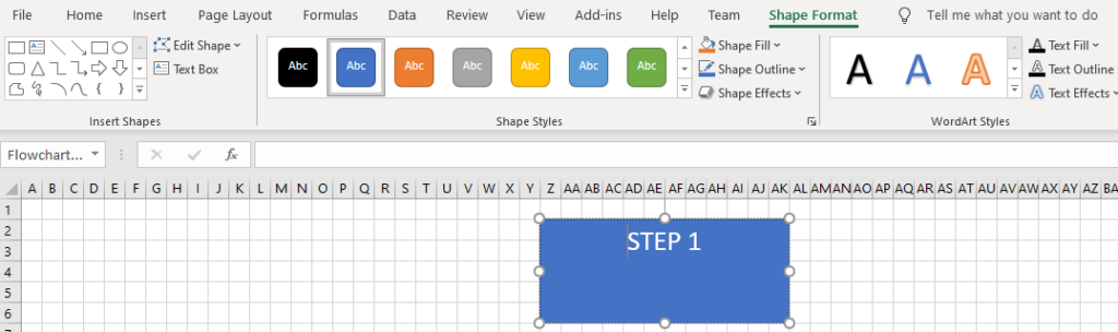 How to Create a Flowchart in Excel with the Shapes Tool image 6