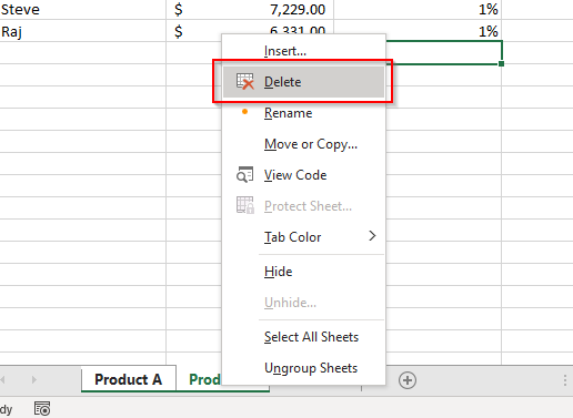 How to Group Worksheets in Excel - 74