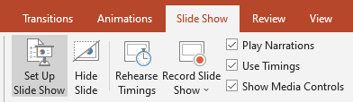 Loop a Slideshow in PowerPoint image