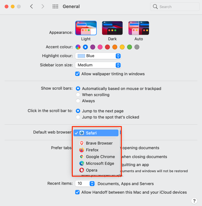 How to Change Default Browser on Windows  Mac  iPhone  and Android - 95