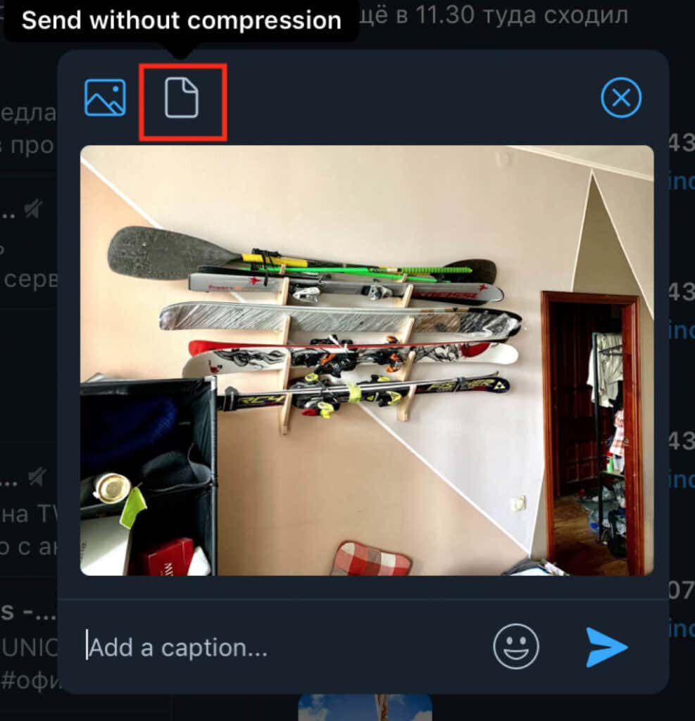 How to Send Uncompressed Photos and Videos in Telegram Desktop image 3