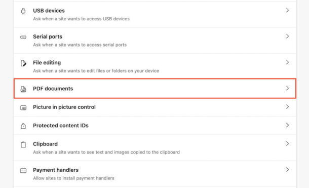 Disable the Default Built-In PDF Viewer in Chrome, Firefox, Edge, Safari