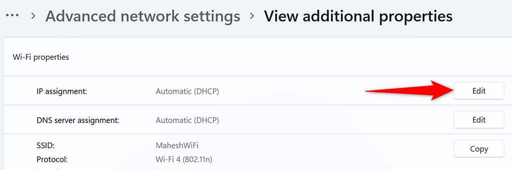 How to Assign a Static IP Address to a Windows 11/10 PC image 15