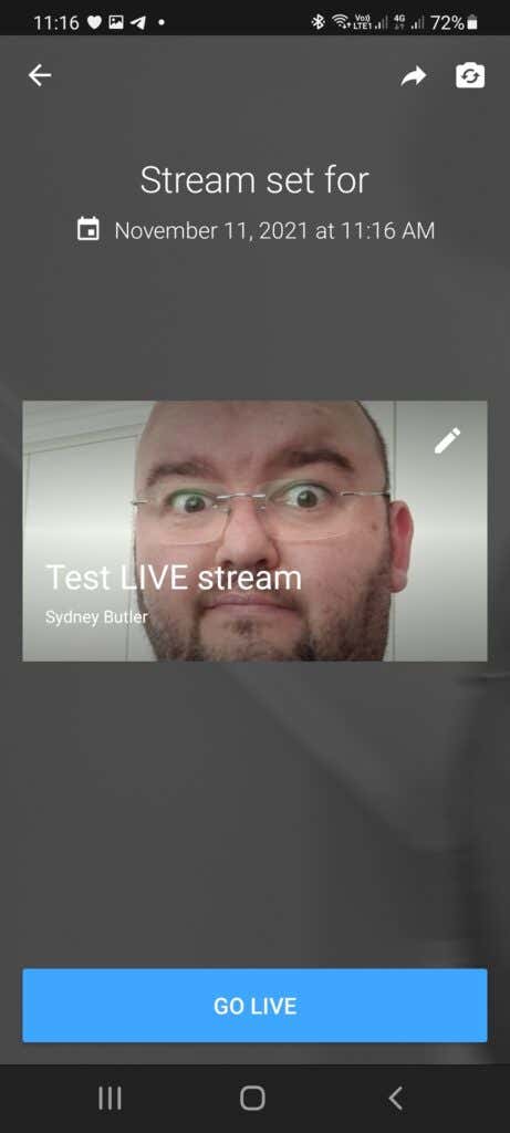 YouTube Live (Android and iOS) image