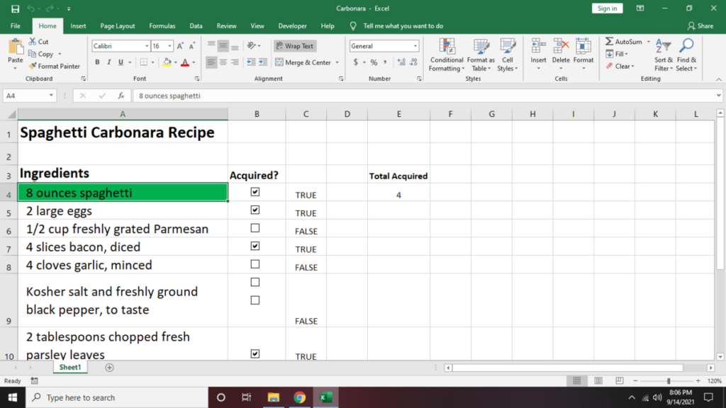 Modify Your Excel Checklist Using Conditional Formatting image 3